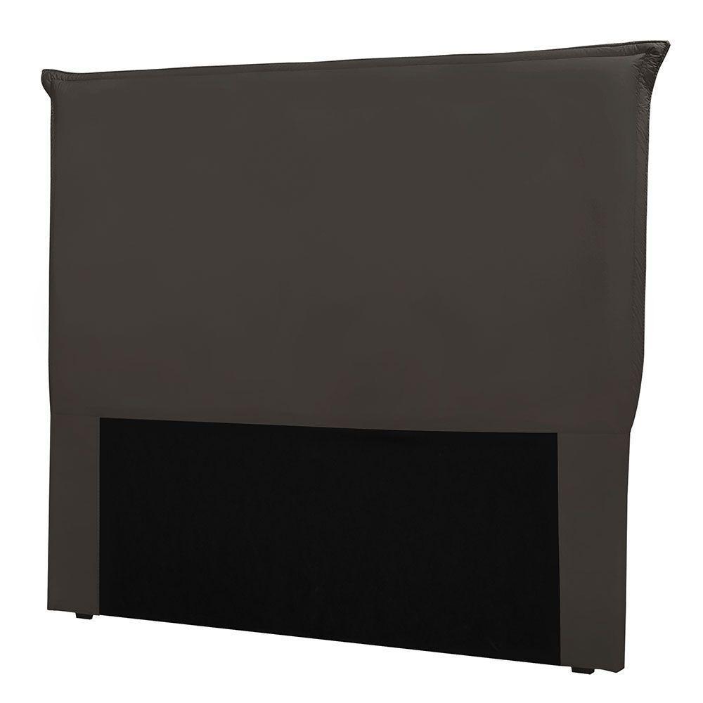 Cabeceira Queen 1,60m Barcelona Suede - Pallazio Cor Cinza - 4