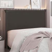 Cabeceira Queen 1,60m Barcelona Suede - Pallazio Cor Cinza - 5
