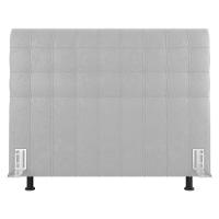 Cabeceira Cama Box Casal King Size Dahlia 195Cm Com Frame Sintético Branco - Abmaza - 1