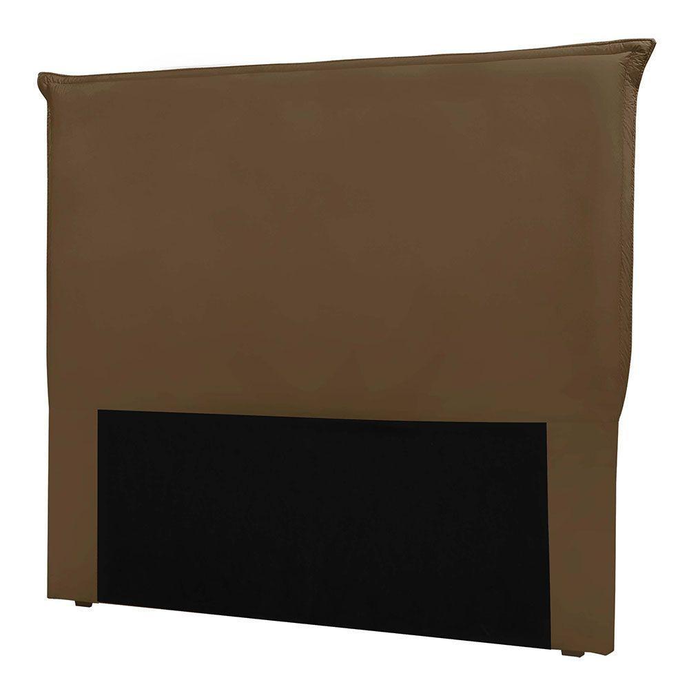 Cabeceira Queen 1,60m Barcelona Suede Caramelo - Pallazio - 4