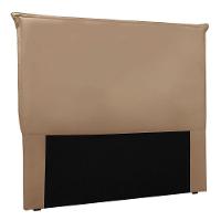Cabeceira King 1,95m Barcelona Suede - Pallazio Cor Bege - 1