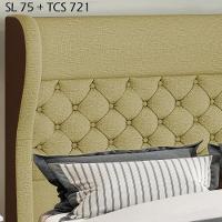 Cabeceira Casal 140 Cm Hav Linho E Corano Sl 75 Tcs 721 Peer Sl 75 Tcs 721 - 5