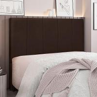Cabeceira Queen 1,60m Sevilha Suede - Pallazio Cor Marrom - 5