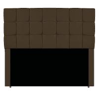 Cabeceira Estofada Manchester 195 Cm King Size Suede - Adj Decor Cor Marrom - 4