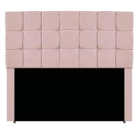 Kit Cabeceira E Calçadeira Manchester 195 Cm King Size Suede - Adj Decor Cor Rosê - 8