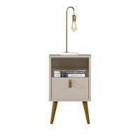 Mesa De Cabeceira Com Gaveta Ilhéus Off White G77 - 7