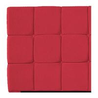 Kit Cabeceira E Calçadeira Manchester 195 Cm King Size Suede - Adj Decor Cor Vermelho - 2