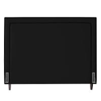 Cabeceira Cama Box Casal Maísa 140cm Com Frame Veludo Preto - Abmaza