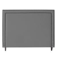 Cabeceira Cama Box Casal Queen Size Maísa 160cm Com Frame Linho Cinza - Abmaza - 2