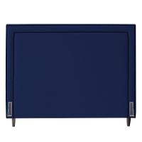 Cabeceira Cama Box Casal Maísa 140cm Com Frame Veludo Azul Escuro - Abmaza - 2