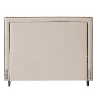 Cabeceira Cama Box Casal King Size Maísa 195cm Com Frame Linho Bege - Abmaza - 2