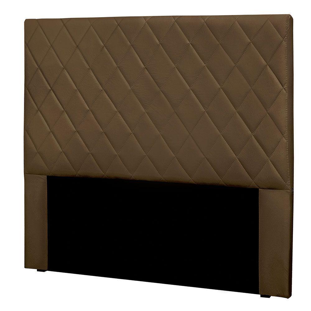 Cabeceira Solteiro 0,90m Córdoba Suede - Pallazio Cor Caramelo - 4