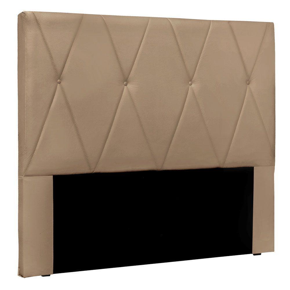 Cabeceira King 1,95m ávila Suede - Pallazio Cor Bege - 9
