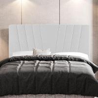 Cabeceira Cama Box Casal Dublin 140cm Sintético Branco - Desk Design - 7