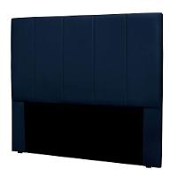 Cabeceira King 1,95m Sevilha Suede Azul Marinho - Pallazio - 6