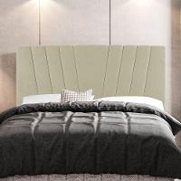 Cabeceira Cama Box Casal Dublin 140cm Sintético Bege - Desk Design - 6