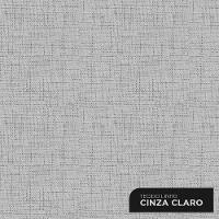 Cabeceira Cama Box Casal Amber 140cm Estofada Linho Cinza Claro - Desk Design - 2