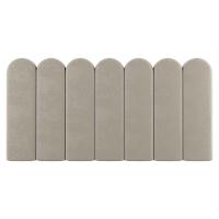 Painel Cabeceira Cama Box Solteiro Lana 90cm Suede Bege - Desk Design - 8