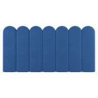 Painel Cabeceira Cama Box Casal Lana 140cm Suede Azul - Desk Design - 12