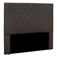 Cabeceira Solteiro 0,90m Córdoba Suede Cinza - Pallazio - 1