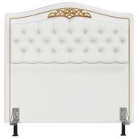 Cabeceira Cama Box Casal Queen 160Cm Imperial J02 Corano Branco - 5