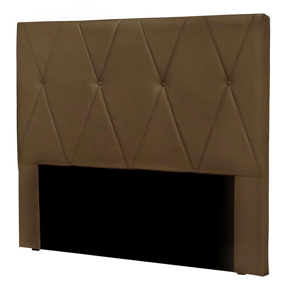 Cabeceira Casal 1,40m ávila Suede - Pallazio Cor Caramelo - 4