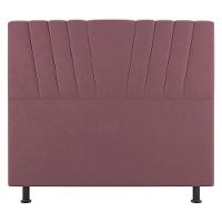 Cabeceira Cama Box Casal Dublin 140cm Suede Rosê - Desk Design - 6