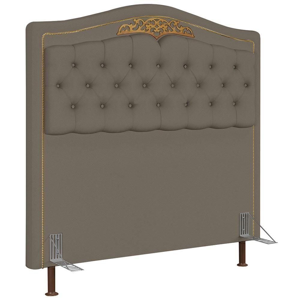 Cabeceira Cama Box Casal Queen 160Cm Imperial J02 Corano Areia - 1