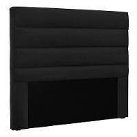 Cabeceira King 1,95m Las Palmas Suede - Pallazio Cor Preto - 1