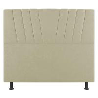 Cabeceira Cama Box Solteiro Dublin 100cm Sintético Bege - Desk Design - 7