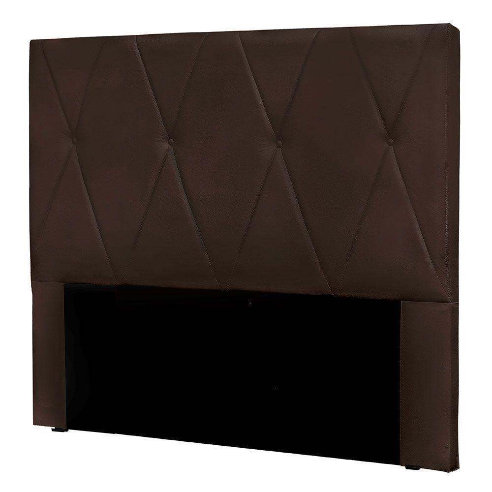 Cabeceira King 1,95m ávila Suede - Pallazio Cor Marrom - 4