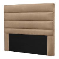 Cabeceira Solteiro 0,90m Las Palmas Suede Bege - Pallazio