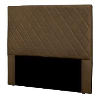 Cabeceira Queen 1,60m Córdoba Suede - Pallazio Cor Caramelo