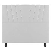 Cabeceira Cama Box Solteiro Dublin 100cm Sintético Branco - Desk Design - 6