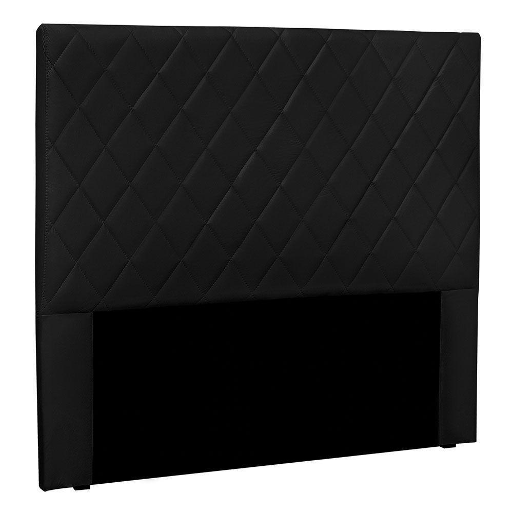 Cabeceira King 1,95m Córdoba Suede - Pallazio Cor Preto - 1