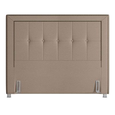 Cabeceira Cama Box Casal Queen 160Cm Paolla P02 Linho Bege