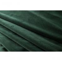 Cabeceira Queen Curva Luxo 160x60 Veludo Verde - Tachas Fumê