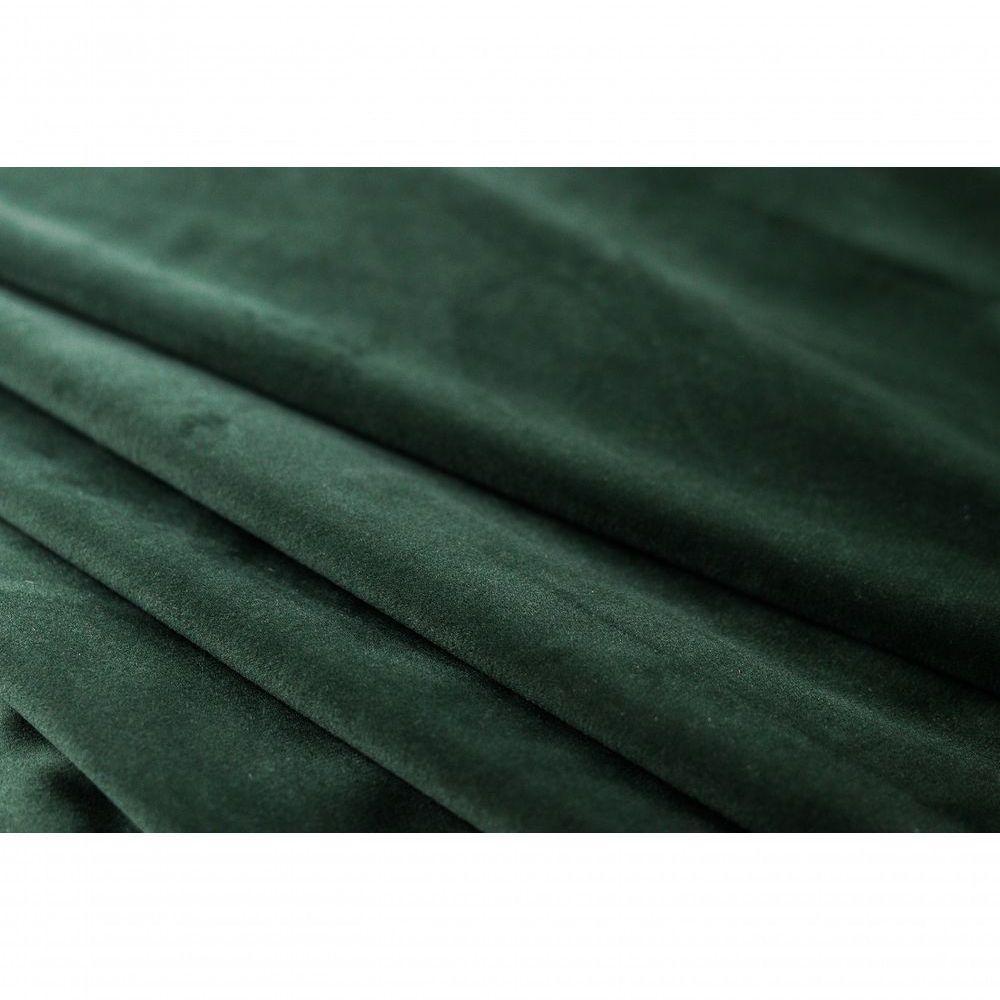 Cabeceira Queen Reta Luxo 160x60 Veludo Verde - Tachas Fumê - 5