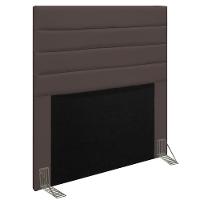 Cabeceira Cama Box Solteiro 90Cm Rubi W01 Corano Marrom - 1