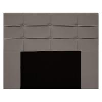 Cabeceira Cama Box Casal King 195Cm Esmeralda Veludo J02 Bege