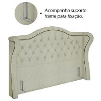 Cabeceira Queen 160 Cm Monacc Linho Sl 76 Peer Sl 76 - 2