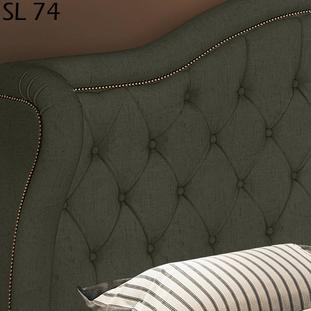 Cabeceira Casal 140 Cm Monacc Linho Sl 74 Peer Sl 74 - 4