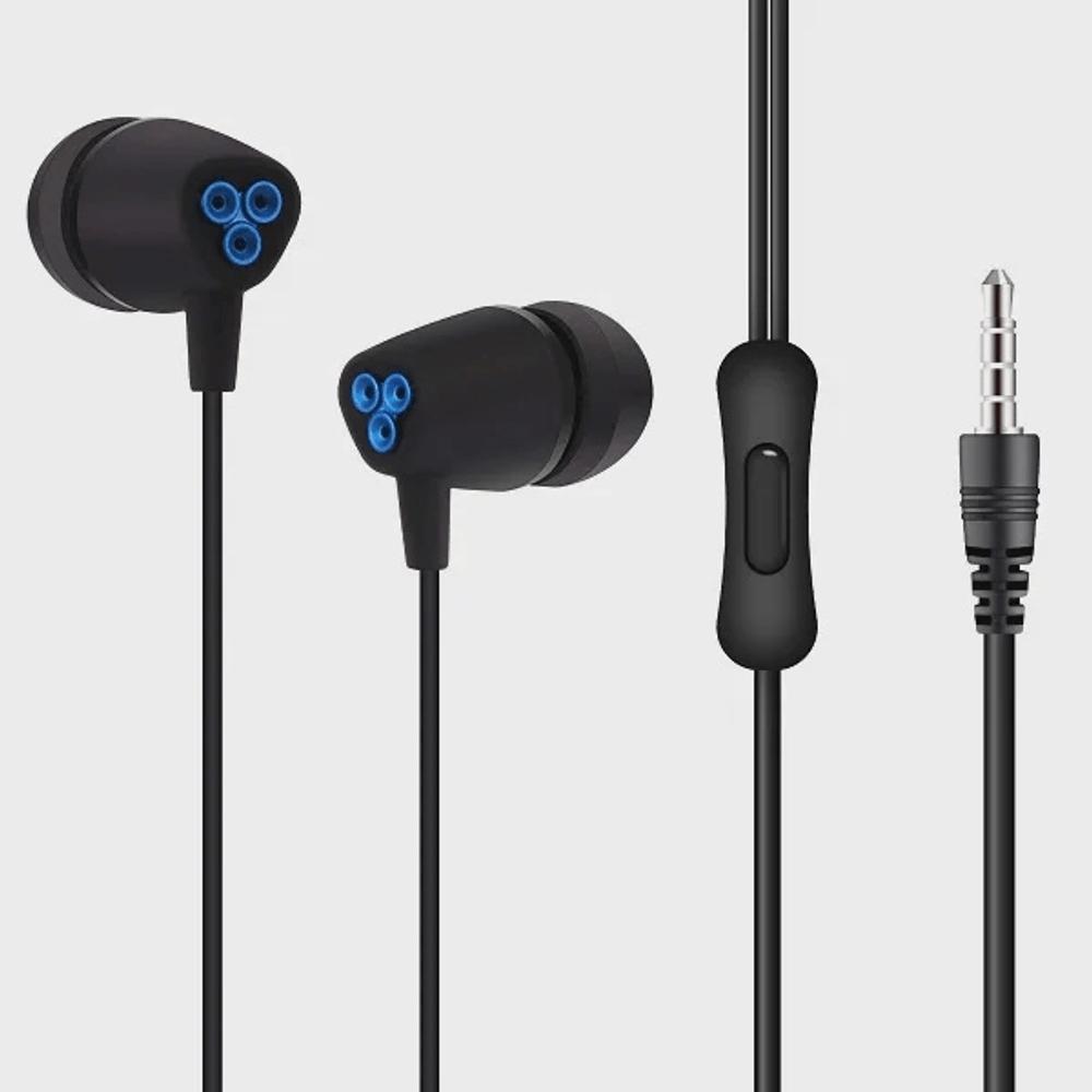 Fone De Ouvido OEX  Fn200 Preto/ Azul - 1