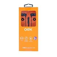 Fone De Ouvido OEX  Fn200 Preto/ Azul - 2
