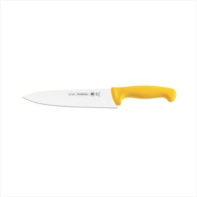 Faca Carne Inox 8 Profissional Amarelo Tramontina