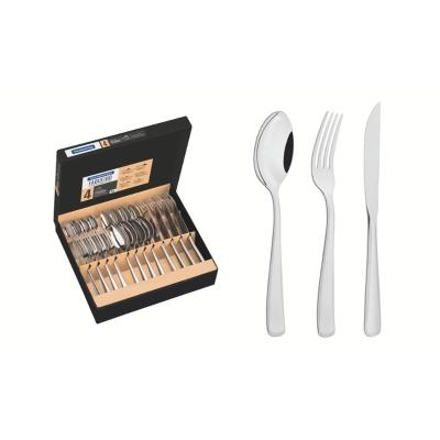 Faqueiro Tramontina Pacific Inox com Facas para Churrasco 24 Peças