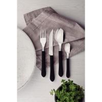 Faqueiro Tramontina Leme Inox Preto 24 Peças com Pote Plástico - 2