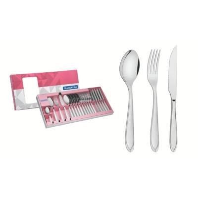 Faqueiro Tramontina Laguna Inox com Facas para Churrasco 24 Peças