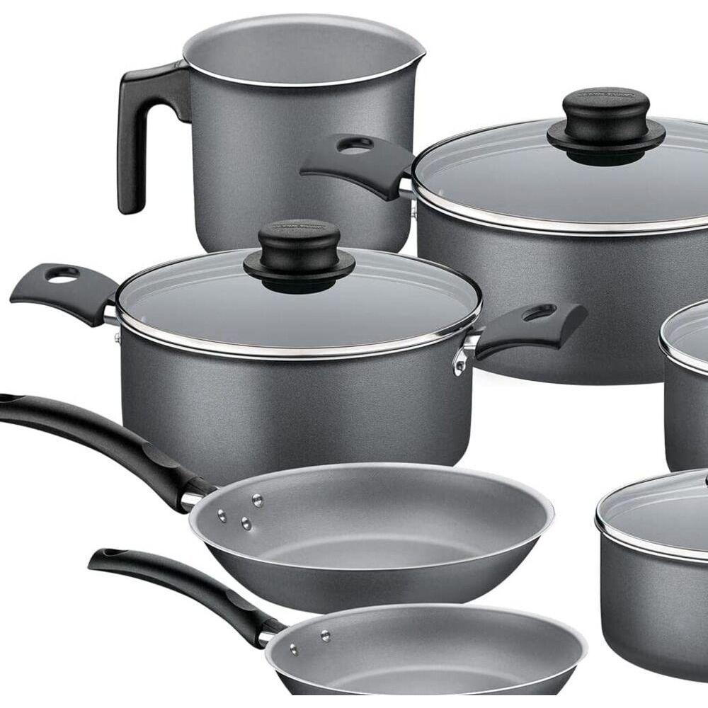 Jogo de Panelas Tramontina Turim Antiaderente Chumbo 7 Peças - 3