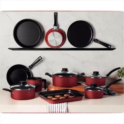 Jogo de Panelas Tramontina Turim Alumínio 10 Peças